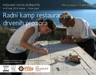 Radni kamp restauracije drvenih prozora